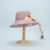 Berets Pearl Flower Beach Hats Femmes décontractées Caps en dente