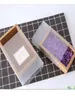 Geschenkwikkeling Hele 20 -st toe mat Pvc Cover Kraft Paper Lade Boxes Diy Box For Wedding Party Packaging9719523
