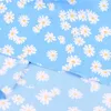 Ткань Daisy Печатная шифоновая ткань непрозрачные маленькие цветочные для швейных платьев одежда