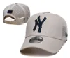 Дизайнерские бейсбольные шапки шапки для мужчин для мужчин Женщина. Установленные шляпы CASQUETE FEMME VINTAGE LUXE Sun Hats Регулируемые Y3