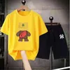 Bear Luxury Short Sets Cotton Mens Designer Clothes Oversized Women Comfy Tshirt Shorts Brand Outfit Fashion Hip Hop Streetwear 240430