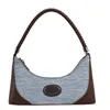 Sacs de soirée Blue Denim épaule pour femmes Designer vintage de style luxe Français sac à main sac de mode sac gratuit shipp gratuit