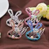 Köpek Giyim Pet Saç Taç Kraliyetleri Peri Saç Comb Kristal Rhinestone Tiaras Headdress Meapwear Cat Prenses Doğum Günü Partisi Takı