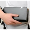 Brieftaschen Business Long Clutch Bag Herrenhandtasche Marke Handgelenksbänder Brieftasche für männliche Handy -Geldbörsen -Kartenhaltertaschen 2024