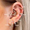 Earrings Piercing Earring For Women Butterfly Snake Daith Piercing Tragus Helix Ear Ring Cartilage Earrings 230831