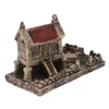 Figurines décoratines miniatures Mini Stone Fairy Cottage pour décoration de jardin