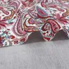 Tissu paisley tissu noix de cajou fleur en coton popline imprimé pour courtepointe à l'aiguille patchwork D240503