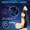 Otros elementos de belleza de la salud Hesks Vibration Grooster Pene anillo de estimulación G Manga de estimulación con control remoto Adulto para parejas Q240430