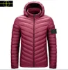 Stone Jacket Island Wyspa Winter Down Kurtki modne kurtki męskie damskie parkas moda damska klasyczny herbat