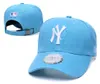 Gorjeta de tampa de beisebol de grife y para homens mulheres equipadas chapéus casquette femme vintage luxo chapéus de sol ajustável n20