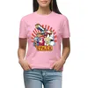 Women's Polos Samurai Pizza Caaats T-shirt Short Sleeve Tee Lady Clothes Tees Summer For Women