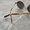Óculos de sol Ins moda oval para mulheres SL692 Classic Sliver Sunnies 2024 Chegam óculos solares de liga super leve feminina
