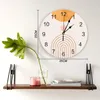 Настенные часы современное минималистское искусство Большая детская комната безмолвные часы офис домашний декор подвесной подарок