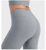 Herenpakken citroen geribbelde hoge taille yogabroek vrouwen runnen fitness sport leggings pilates elastische lift heup sport training panty's