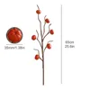 Decorative Flowers Artificial Pumpkin Plant Simulation Branches Garden Wedding Home Office Decoration