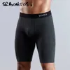 Onderbroek Brand Long Boxer Mens Underwear Boxing Cotton Shirt Sexy Q240430