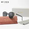 Wimn Cat Eye Gafas de sol polarizadas de lujo Frametr90 Glasias Sun Mujeres Moda Retro Oculos de Sol Gafas UV400 240428