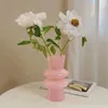 Vaso de vidro INS para flores vaso decorativo moderno para decoração de quarto garrafa de vidro para planta hidropônica Decoração de casamento 240422