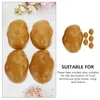 Fleurs décoratives 6 pcs Simulation Pommes de terre fausses accessoires portables petits placards simulés de motifs de légumes façonner les ornements