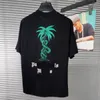 Модель -дизайнер футболка мужская рубашка женская футболка кокосовые деревья припечатка круглое шея