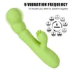 Autres éléments de beauté de la santé Stimulation de clitoris taquinement vaginal vibrateur de léchage de la langue G 2 en 1 adulte 18 faux pénis vibration Q240430