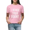 Damespolo's I Benen je squat t-shirt schattige kleding shirts grafische T-stukken tops t voor dames