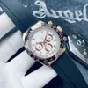 Bekijk horloges AAA Laojia Sports C Factory Ditongna Multi Functional Timing N Factory Mens Watch Volledig automatisch mechanisch horloge