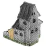 Figurines décoratines miniatures Mini Stone Fairy Cottage pour décoration de jardin