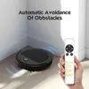 Vakuumreiniger intelligente automatische Bodenreinigung Mop-Staubsammler 3-in-1 Roboter Vakuumreiniger Fernbedienung Q240430