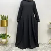 Этническая одежда Мусульманские женщины Рамадан Ид Абая Лонг МАССИ платье Турция Исламская арабская одежда