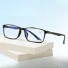 サングラスフレームメンズアンチブルーライトブロッキングメガネレトロホロー女性コンピューターメタルスクエア眼鏡フレーム処方アイウェア