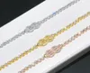 Vollständige Bohrkastenkette Armband Femme 100 925 Sterling Silber Marke drei Farben Hufeisenmagnet Schmuck für Mode Frauen Geschenk F6142118