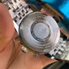 2024 Automatische Outdoor Popular Men's Watch Oversized Dial 6-Pins Display Agenda Roestvrij staal Case