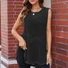 Summer Border Fashion Camisole European and American Women's Round Neck Hollowed Out Vest Beach Cover Up Dress for Women
