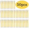 50pcs/partia Bamboo Pen Bamboo Wood Ballpoint Pen 1,0 mm Tip Office School Wrting Pigieniarnie Busines