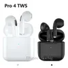 Pro 4 Pro5 Pro6 TWS bezprzewodowe słuchawki słuchawkowe kompatybilny z Bluetooth 5.0 Wodoodporny zestaw słuchawkowy z mikrofonem do słuchawek Xiaomi iPhone Pro4 z detalicznym PCKAGE