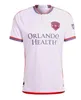 23 24 Orlando City SC Jerseys Man Kits Kit Fútbol Camisa de fútbol Inicio Purple Purple The Wall Away White Legacy F.Torres L.Muriel Ojeda Jansson
