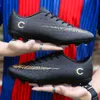 Chaussures de football pour enfants garçons chaussures d'entraînement à ongles brisés