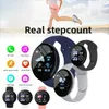 Orologi da polso D18 Smart Women and Men Sport Fitness Smart Impermeabile ES Bluetooth Sleep Heart Frequenge Monitor per iOS Android B41 D240430