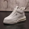 Scarpe casual Trend Sneakers Sneaker Platform Sports Mocassini rotondi tallone piatto Fashion All-Match