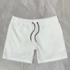 Women's Swimwear Men's Surf Short Pants Elastic Quick-drying Beach Leisure Solid Color White Black Summer Sport Swimming Drift Wear