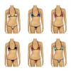 Trois points de maillot de bain femme Summer plage divisée sous-vêtements amusants bikini sexy