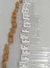 Plastik -Testrohr mit Kork Stopper 4 Zoll 15x100mm 11 ml Clear Food Grade Cork zugelassener Pack 100 Alle Größe in unserem ST9836323 erhältlich