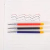 23pcs Pen de bolígrafo retráctil Gran capacidad 0.5 mm Black/Rojo/Azul Reemplazo Reemplazable Suministros de papelería