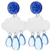 Bengelen oorbellen Cloud Stud Koreaanse geschenken weer esthetiek voor vrouwen bungelende persoonlijkheid