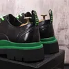 Swobodne buty letni trend luksusowe mężczyźni bieganie kolorystyczni oddychający punkowy projektant trampek hip -hop Flats Zapatillas