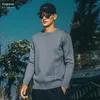 Мужские свитера Yingjuelun Trendy Collection Mingxian Sweater для мужчин и молодежи 2024 зимняя мода повседневная круглое трикотаж.