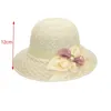 Berets Pearl Flower Beach Hats Femmes décontractées Caps en dente