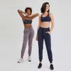 Pantalon long de la femme capris Classic Jogging DrawString Loose Yoga Pocket Wicking Fitness Fitness Dance Sports Running Breathable Soft