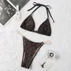 Tie Dye Micro Bikini 2024 Donne da bagno femminile da bagno femminile Bathing Bathing Abituds Sexy Bikini Set Lace Up Women Swimwear 2025